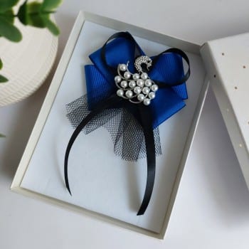 brosa albastru electric