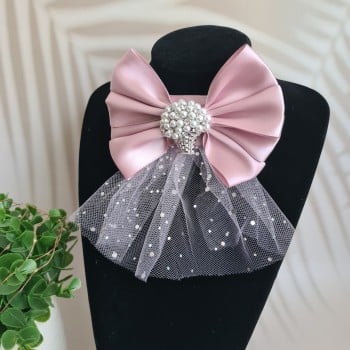 accesoriu fashion roz pudrat