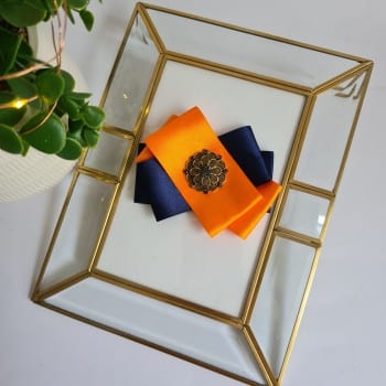 accesoriu camasa portocaliu